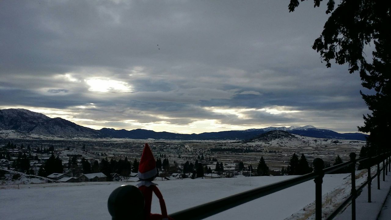 Sunset over Butte